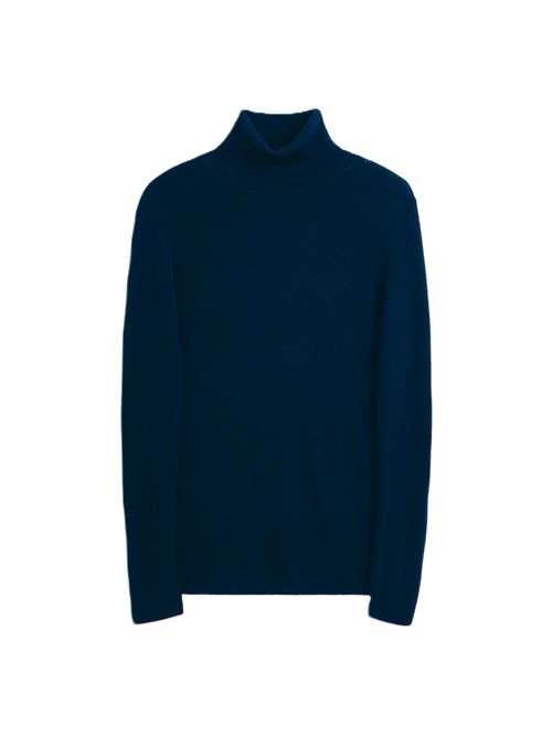 Maglia MERINO RIB TURTLE NECK Sunflower Sunflower | 3075200 NAVY